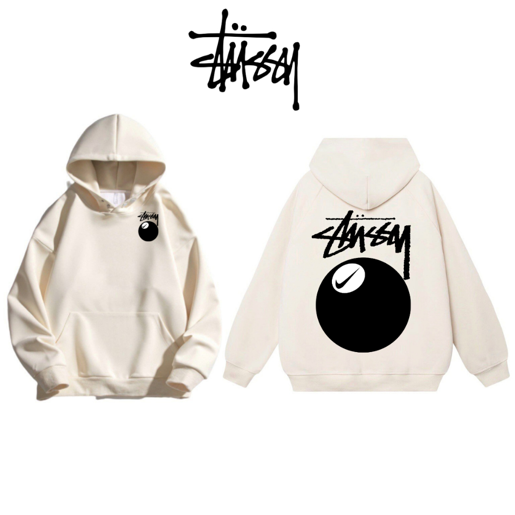 Áo hoodie Stussy chất nỉ bông nam nữ dày dặn,Áo khoác hoodie mùa đông siêu ấm BICO STUDIO