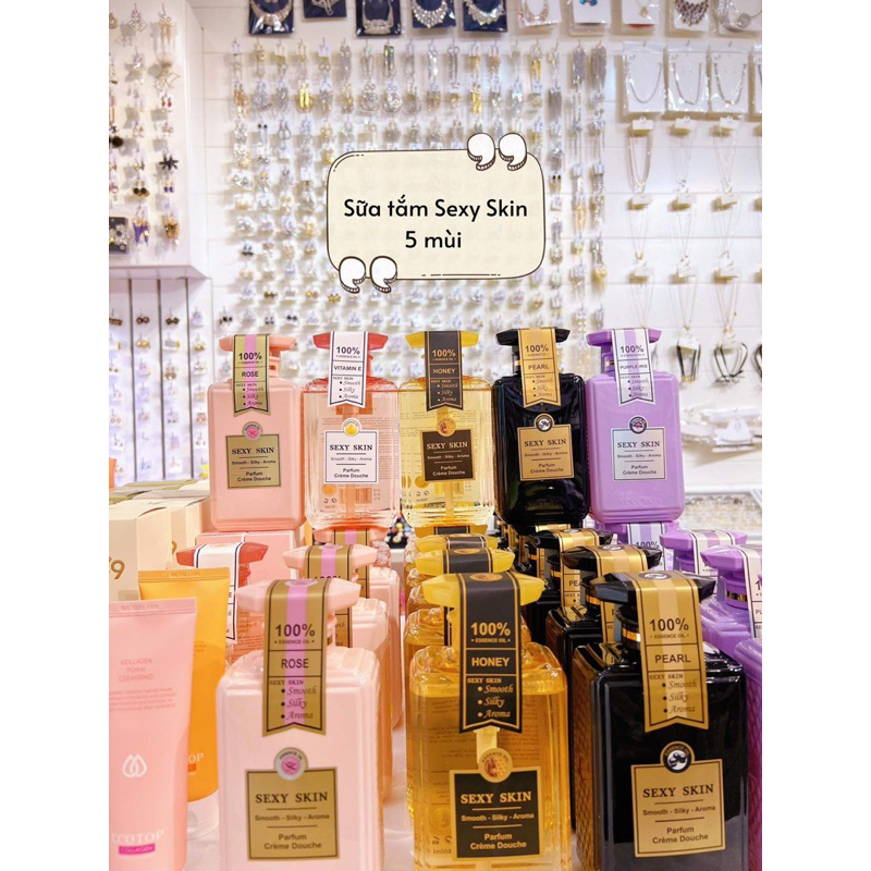 SỮA TẮM NƯỚC HOA SEXY SKIN 600ML PHÁP