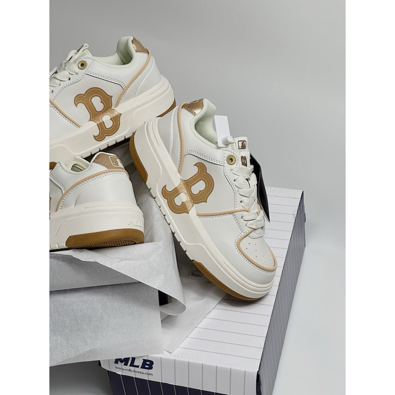 Giày thể thao MLB Liner Chữ B Nâu nhạt mới