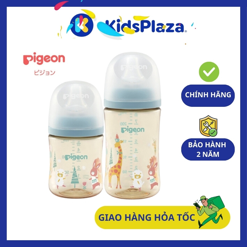 Bình Sữa Pigeon Nội Địa Nhật Thế Hệ 3 Mới 💖 ĐỦ SIZE 160ml/240ml