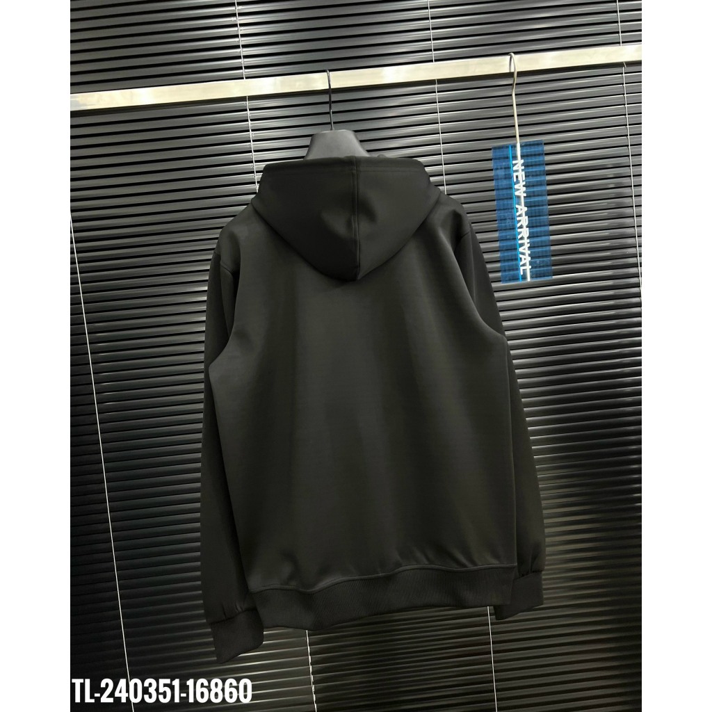 Áo hoodie nam Balen hình in chữ ngang tay siêu đẹp-Áo zip hoodie chất nỉ dày dặn form dáng cực chất