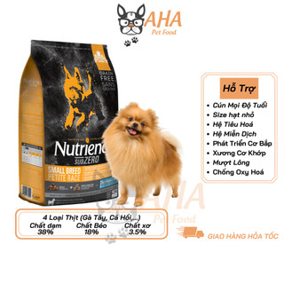 Thức Ăn Hạt Cho Chó Phốc Nutrience Subzero Da Lông Bóng Mượt Bao 500g - 6 Loại Thịt Cá, Rau Củ, Trái Cây