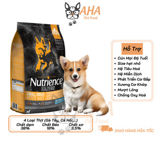 Thức Ăn Hạt Cho Chó Corgi Nutrience Subzero Da Lông Bóng Mượt Bao 500g & 2.27kg - 6 Loại Thịt Cá, Rau Củ, Trái Cây