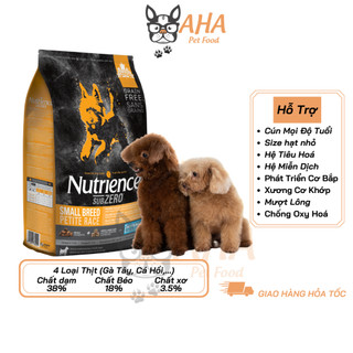 Thức Ăn Cho Chó - Nutrience (Bao 500g & 2.27kg) - Thức Ăn Hạt Cho Chó Poodle Hỗ Trợ Da Lông Bóng Mượt Tiêu Hóa Miễn Dịch