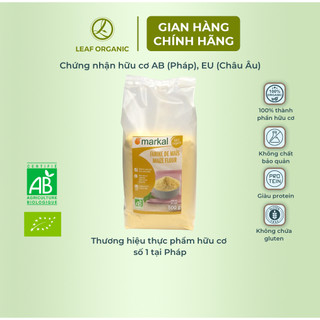 Bột bắp hữu cơ hạt mịn Markal 500g