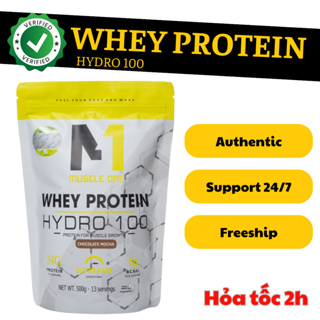 Whey protein, sữa giảm mỡ tăng cơ tặng bình nước thể thao HYDRO 100 bổ