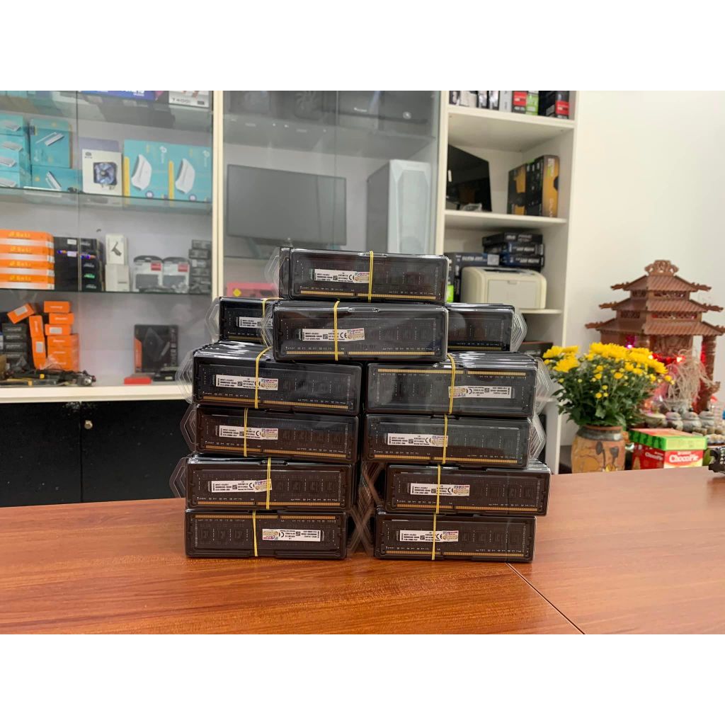 RAM PC Kingston 8Gb DDR3 Bus 1600Mhz Mới 100% bảo hành 3 năm