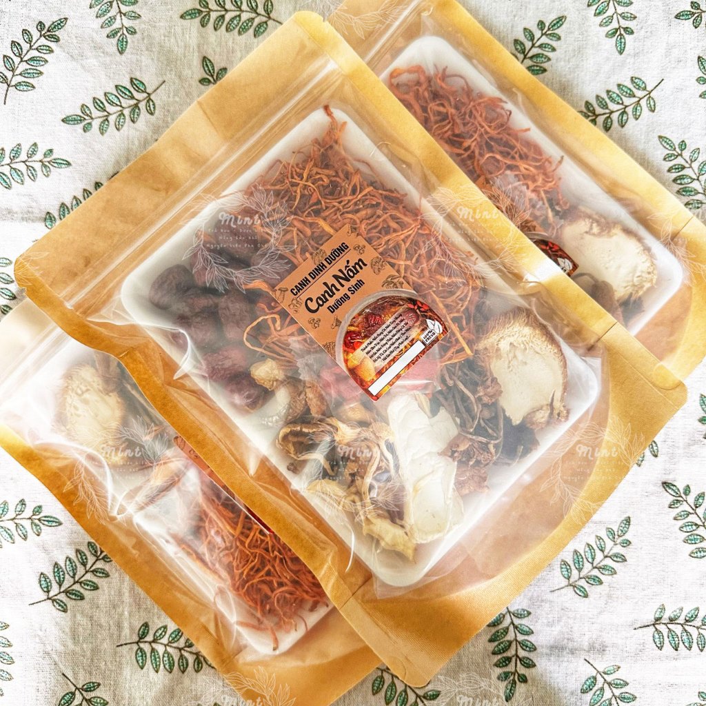 Set Canh Nấm Dưỡng Sinh 11 Vị + Kèm Bào Ngư