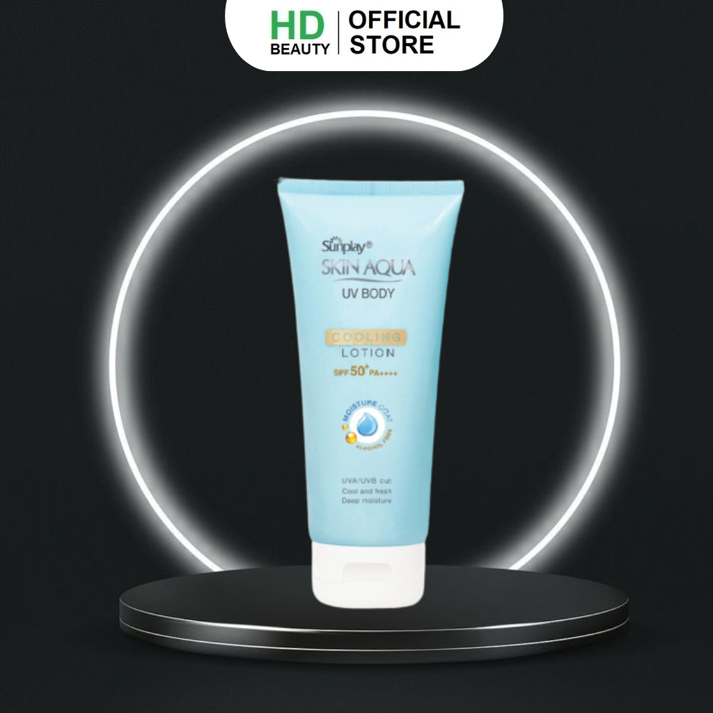 Kem Chống Nắng Dưỡng Thể Lạnh Sunplay Skin Aqua UV Body Cooling Lotion SPF 50+ PA++++ (150g)