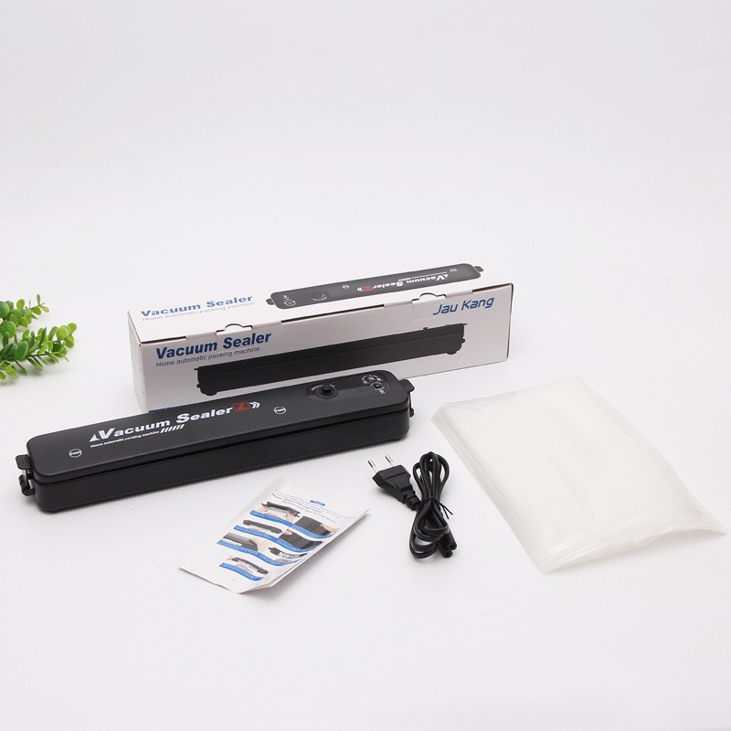 Máy hút chân không thực phẩm, máy ép chân không VACUUM SEALER cao cấp tự hàn miệng tiện dụng kèm túi hút