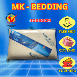 Ruột Gối Cao Su Non American Gối Nằm 40x60cm Gối Ôm 25x100cm hàng Việt Nam