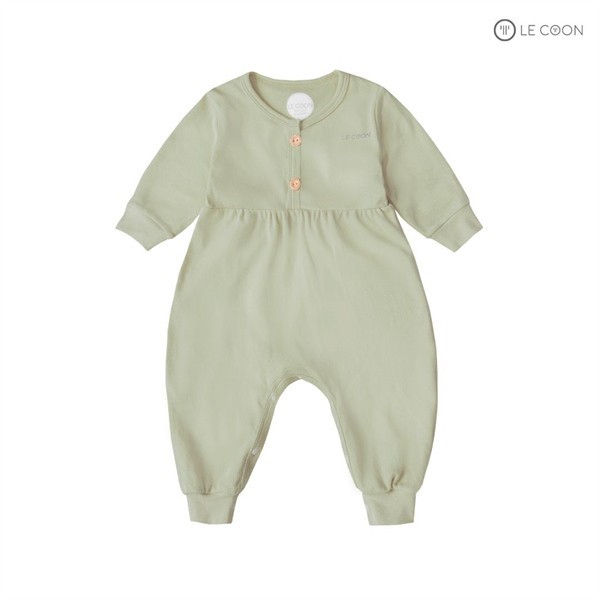 Bodysuit dài tay cotton form bí ngô trẻ em Le Coon