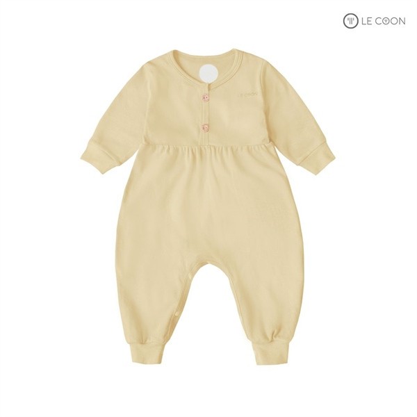 Bodysuit dài tay cotton form bí ngô trẻ em Le Coon
