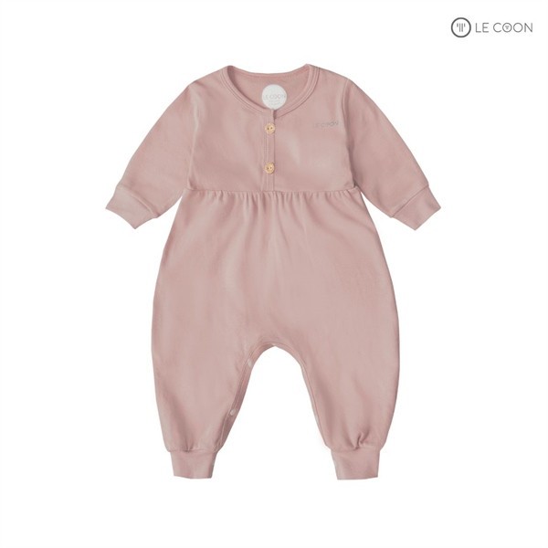 Bodysuit dài tay cotton form bí ngô trẻ em Le Coon