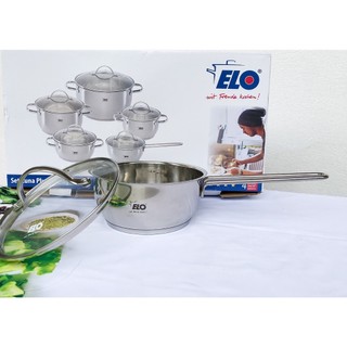 Nồi quánh inox 304 đáy liền elo luna plus, size 16cm