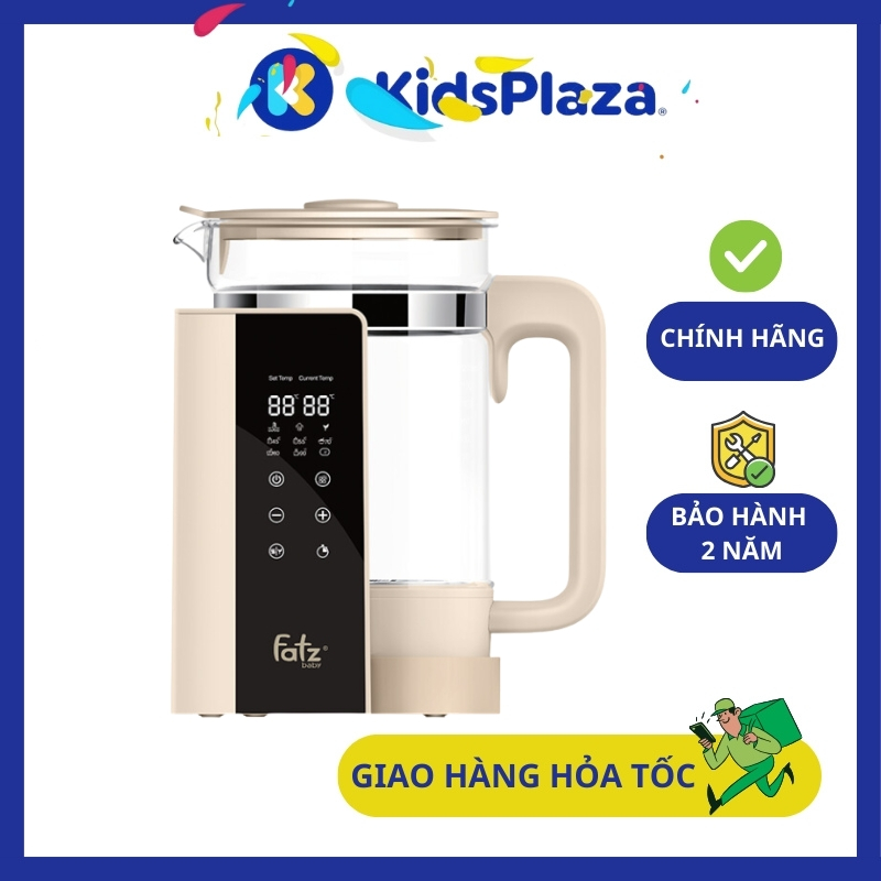 Máy Đun Nước Và Hâm Nước Pha Sữa Điện Tử Cao Cấp FATZ BABY QUICKPRO 1 - CÓ ĐÈN HỖ TRỢ PHA SỮA ĐÊM