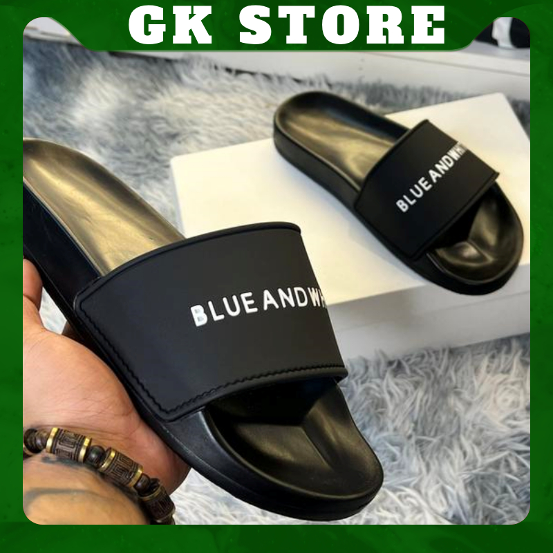 Dép thời trang quai ngang nam đẹp Blue. Hàng sẵn kho đủ màu  - GK STORE