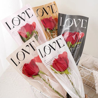 Sét 20 túi Love gói hoa đơn - Túi bó hoa đơn