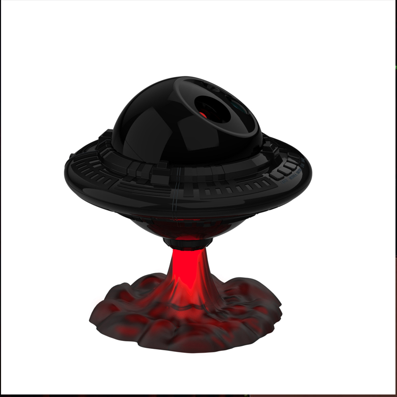 Đĩa bay thiên hà UFO, hiệu ứng đế UFO, đèn phi hành gia nhiều màu trang trí phòng cực chill hàng cao cấp