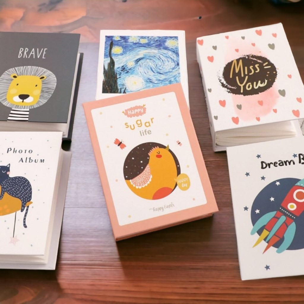 Album 13x18 đựng 100 ảnh nhiều mẫu