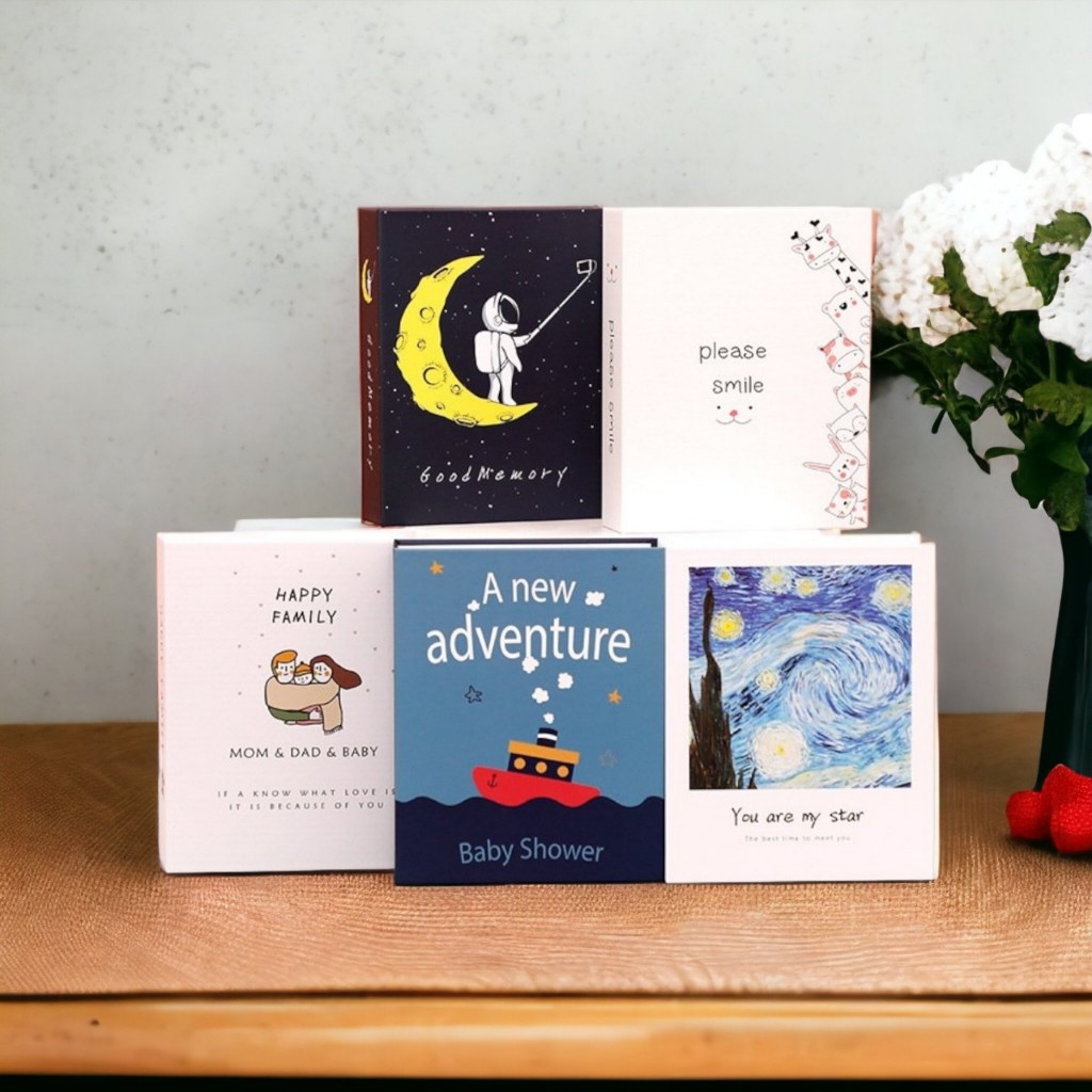 Album 13x18 đựng 100 ảnh nhiều mẫu
