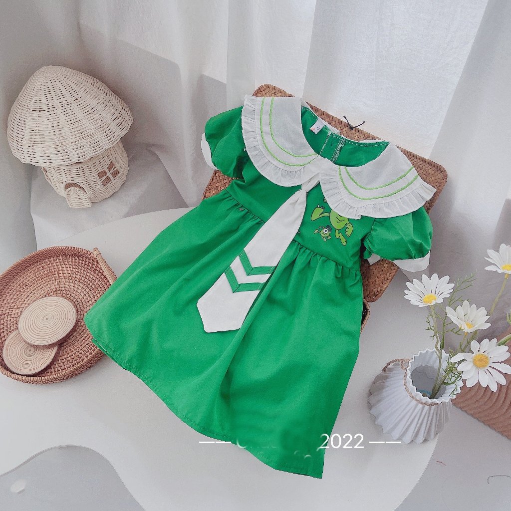 Váy bé gái kèm cà vạt 8-20kg