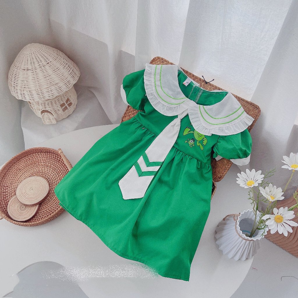 Váy bé gái kèm cà vạt 8-20kg