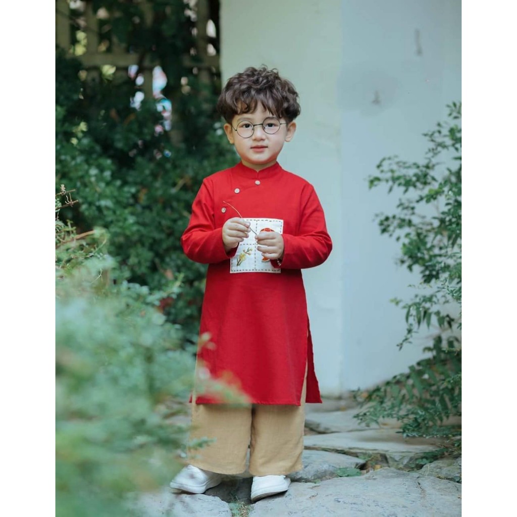 Áo Dài Cặp Đỏ