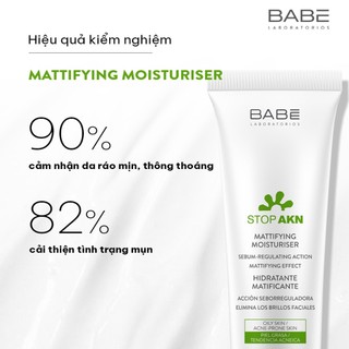 Kem Dưỡng Babe Mattifying Moisturiser 50ml