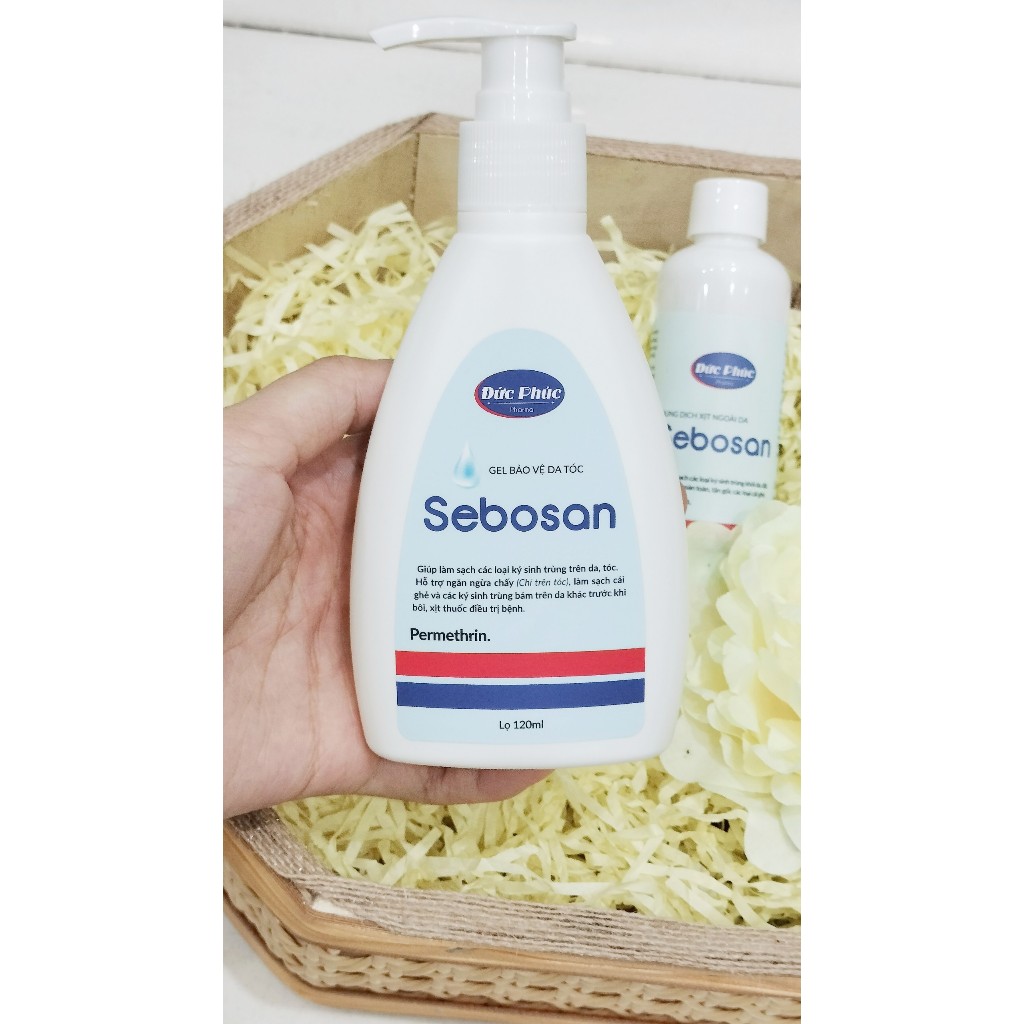 Sebosan Làm Sạch Các Loại Kí Sinh Trùng, Chấy Ghẻ