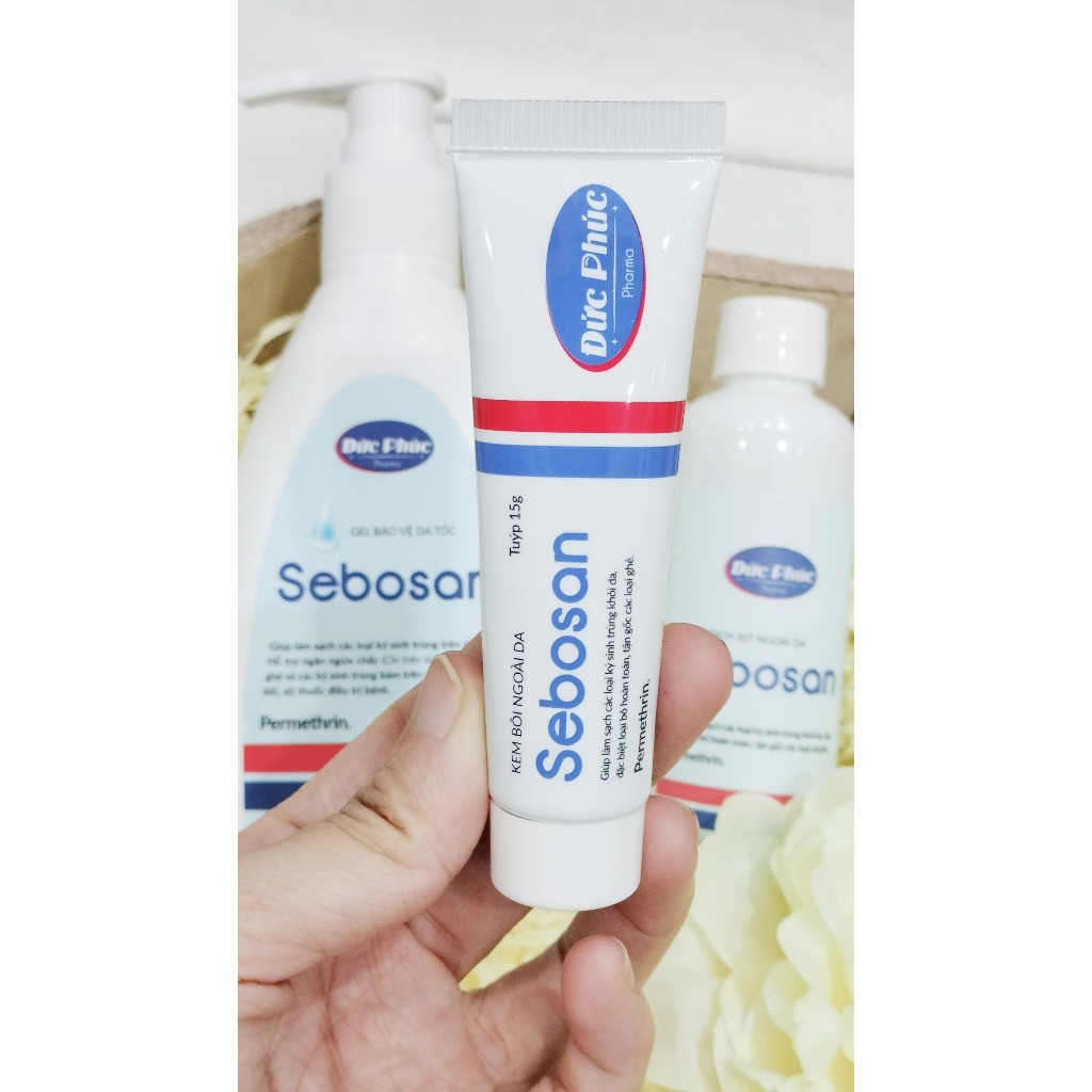 Sebosan Làm Sạch Các Loại Kí Sinh Trùng, Chấy Ghẻ
