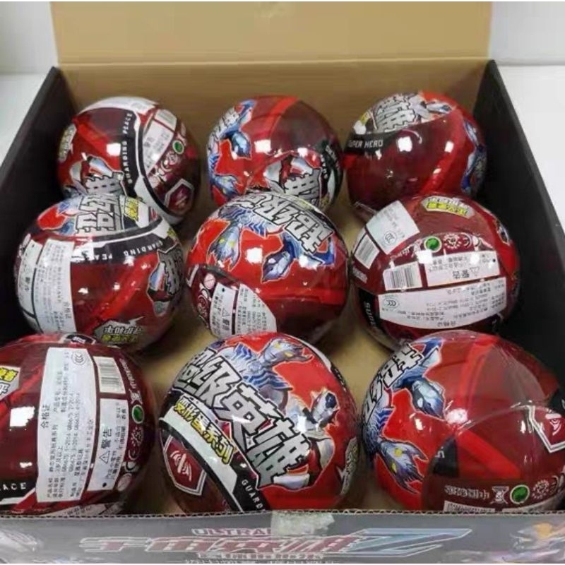 Quả bóng đồ chơi siêu nhân tặng kèm thẻ flashcard