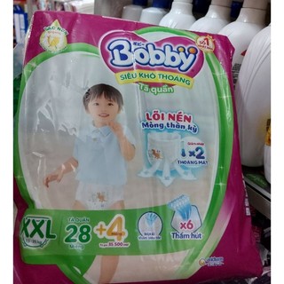Tã quần bobby size xxl 28 miếng