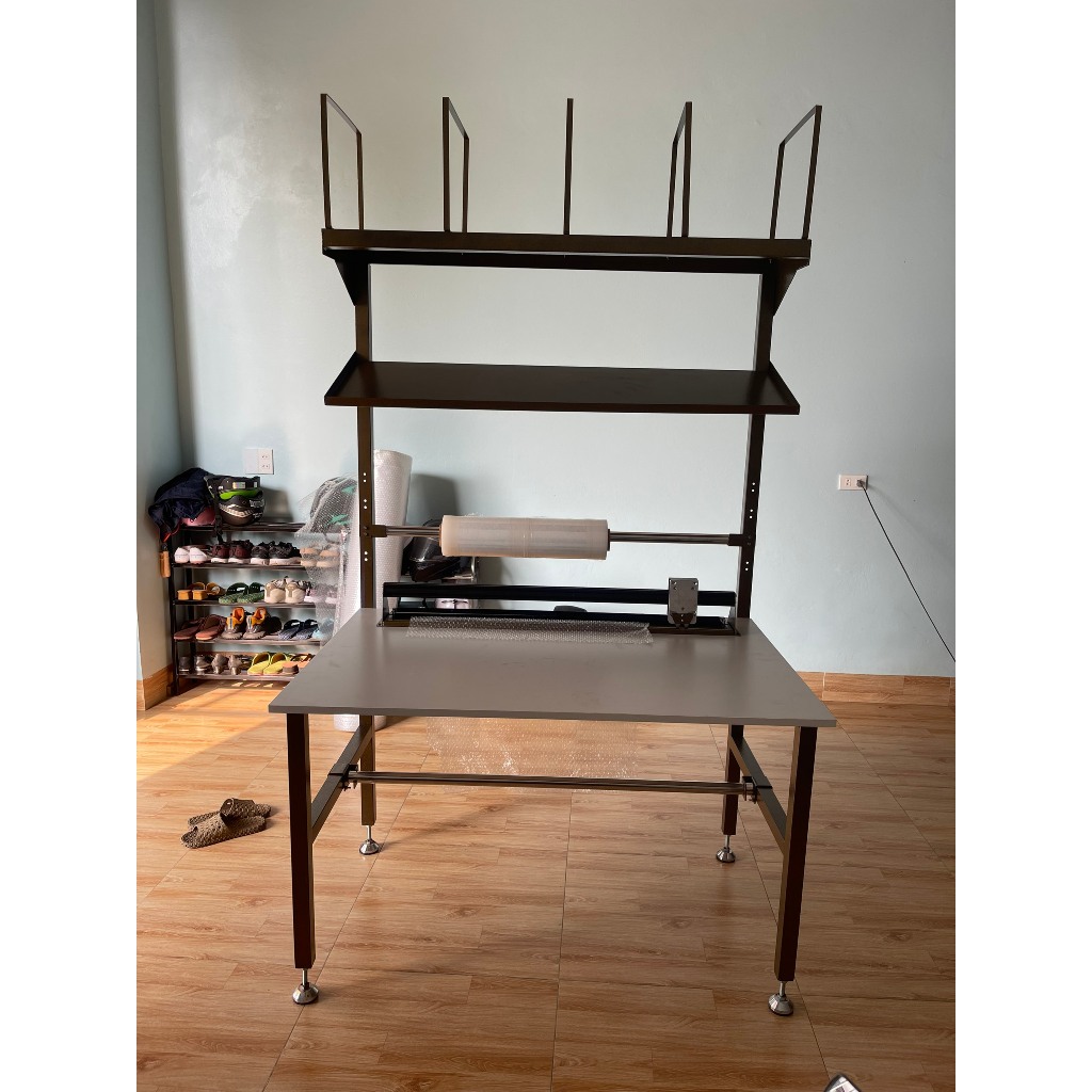 BÀN ĐÓNG GÓI, BÀN THAO TÁC, BÀN ĐÓNG HÀNG, BÀN ĐÓNG SẢN PHẨM BẰNG THÉP SƠN TĨNH ĐIỆN