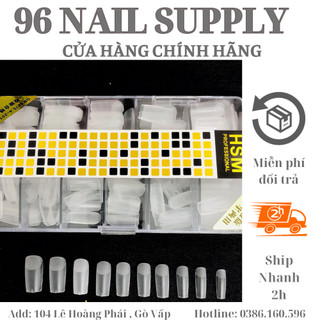 Móng Úp HSM Nhám Phom Vuông, HSM Nhám Phom Chuẩn Không Cần Mài Dũa