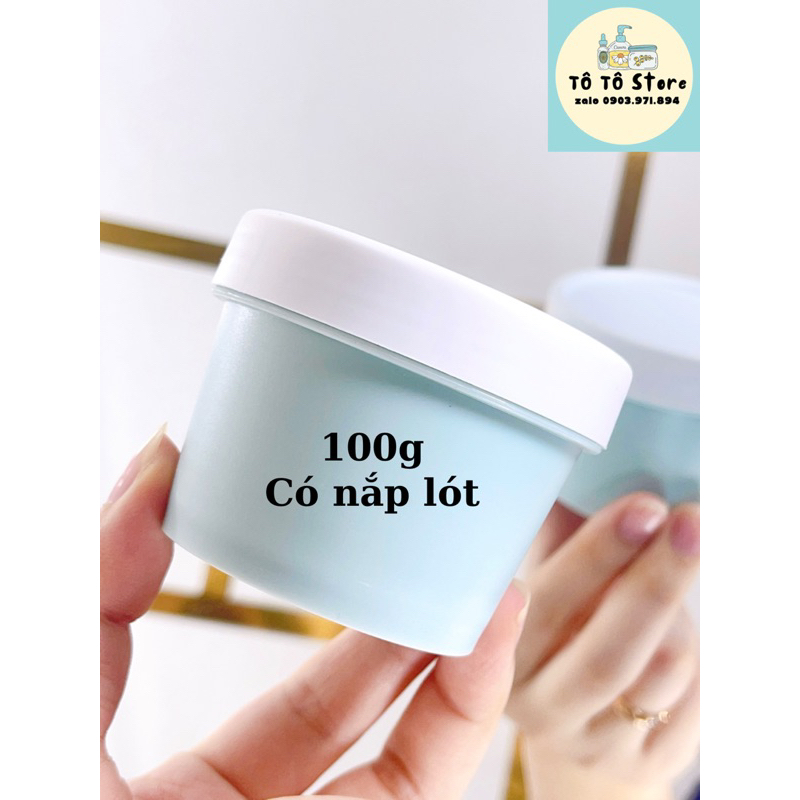 Hủ nhựa màu pastel đựng mỹ phẩm, lotion, kem body hàng QC cao cấp