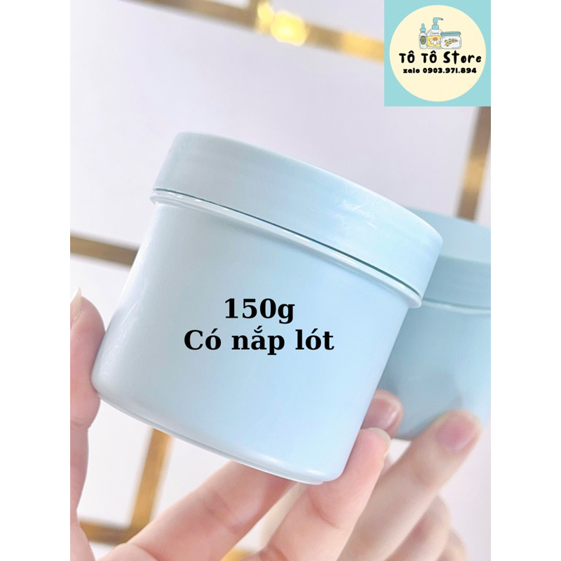 Hủ nhựa màu pastel đựng mỹ phẩm, lotion, kem body hàng QC cao cấp