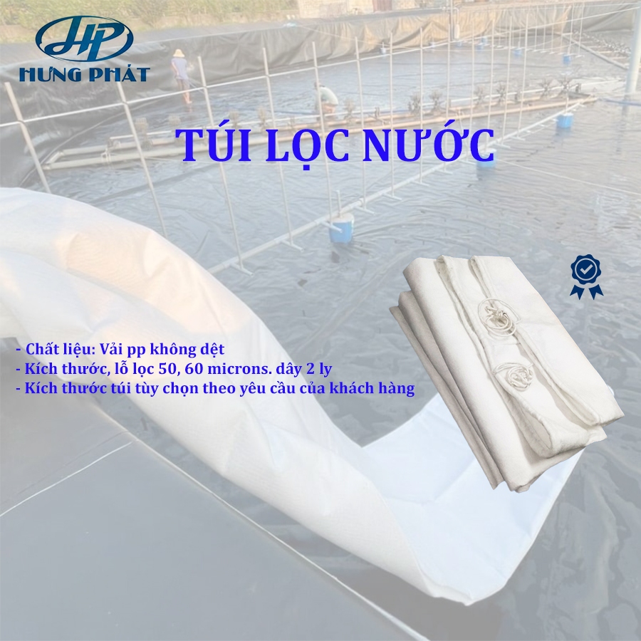 TÚI LỌC NƯỚC CHO AO TÔM