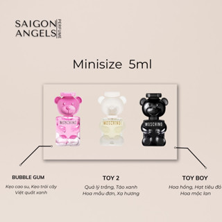 Nước Hoa Mini Moschino Gấu • Bubble Gum •Toy 2 • Toy boy