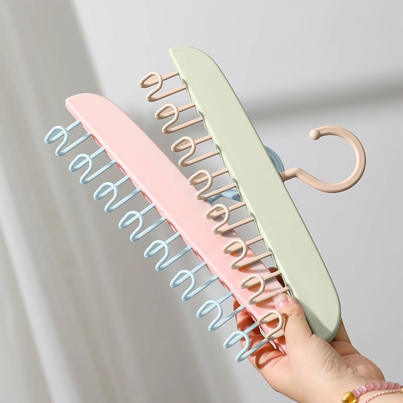Móc Áo Treo Đồ Tiện Dụng LOẠI NHỰA  Màu Pastel  treo đồ lót, thắt lưng, cà vạt, áo dây