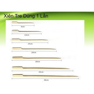 Xiên tre dùng 1 lần