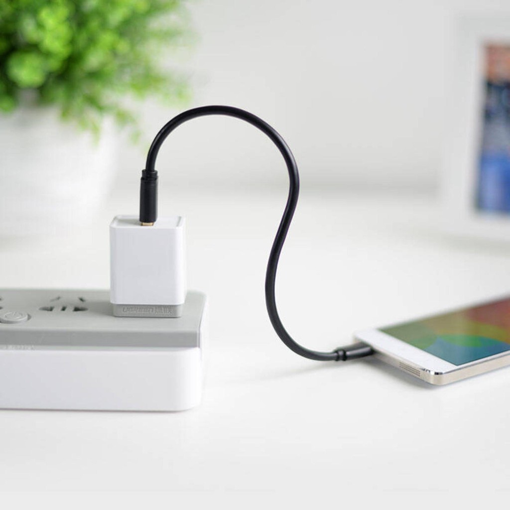 Dây Micro USB 2.0 sang USB 2.0 độ dài từ 0.25-3m UGREEN US125 10834 10838