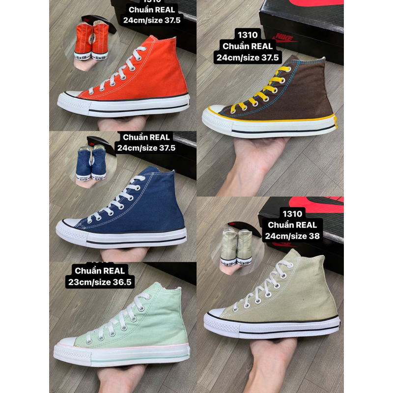 [Chính hãng] Giày Converse cổ cao Real 2hand giá rẻ bao check