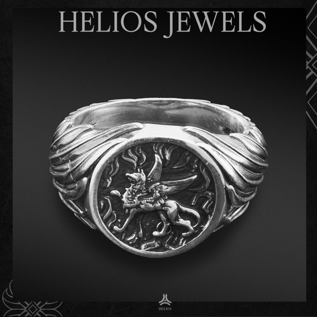 Nhẫn Bạc S925 Griffin Ring Helios Silver Original