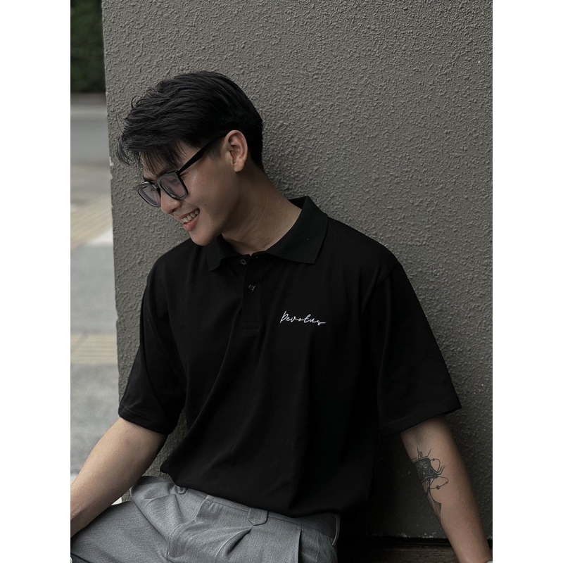 Áo Polo Local Brand Unisex Devotus Premium 100% Cotton form Oversize Fullbox - thêu logo