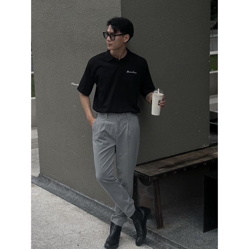 Áo Polo Local Brand Unisex Devotus Premium 100% Cotton form Oversize Fullbox - thêu logo