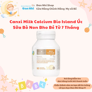 [Date Mới] Canxi Milk Sữa Bò Bio Island Úc Cho Bé Từ 7 tháng Tăng Chiều Cao