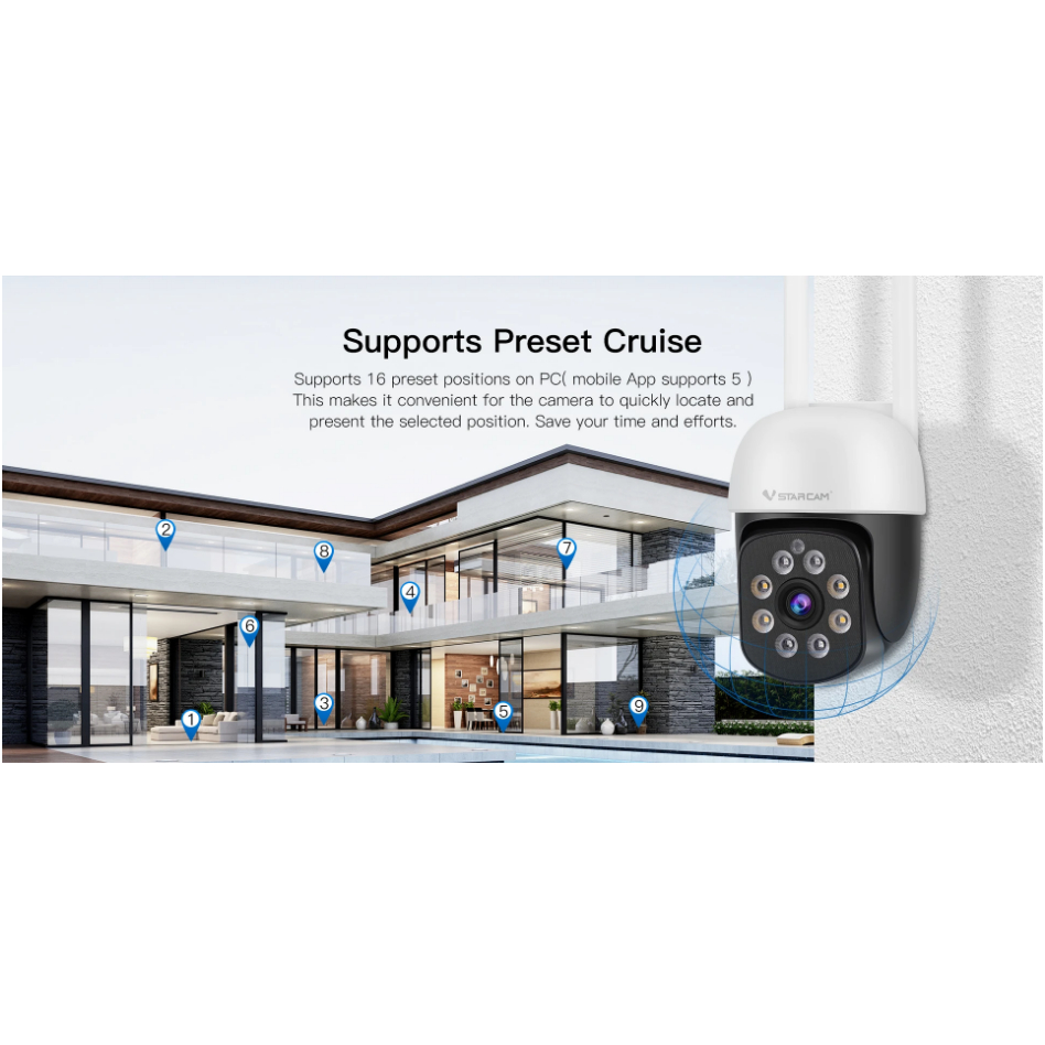 Camera 4g ,camera sim 4g Vstarcam 4G C662 Ngoài TRời Dùng Sim 4G,ban đêm có màu ,xoay 360 độ mới 202