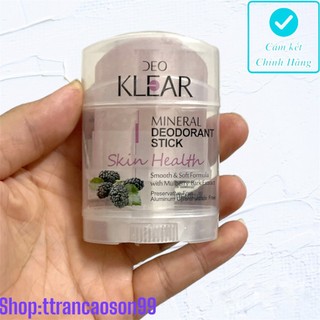 (Chính Hãng)Lăn khử mùi đá khoáng Deo KLEAR Thái Lan