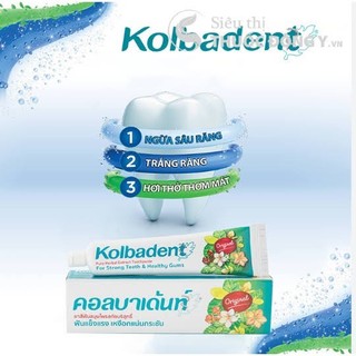 Kem Đánh Răng Thảo Dược Kolbadent Thái Lan